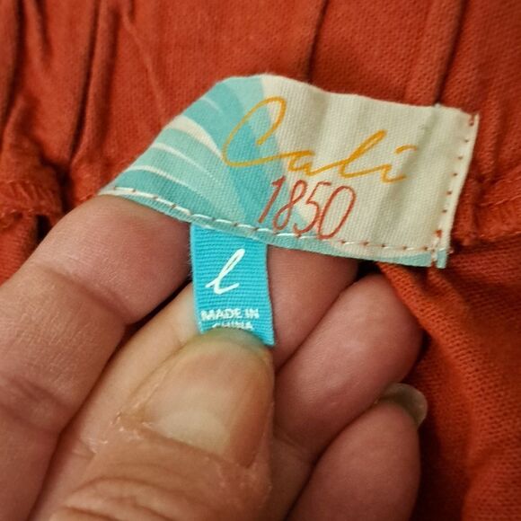 Cali 1850 linen blend wide leg pants - Picture 3 of 8